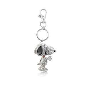 NEW Snoopy Pave 3D Bling ringstone Keychain - Bag Charm, Collectibles $100.00